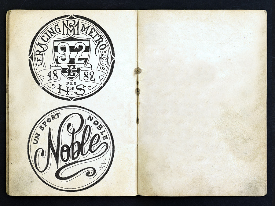 Typographie sketch 2014